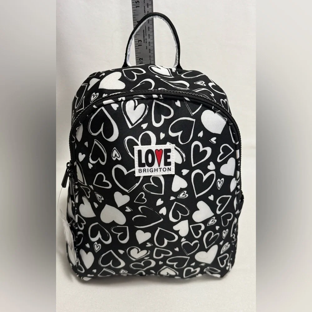 Brighton Endless Live Love Medium Sized Nylon Backpack - Limited Edition - NWT